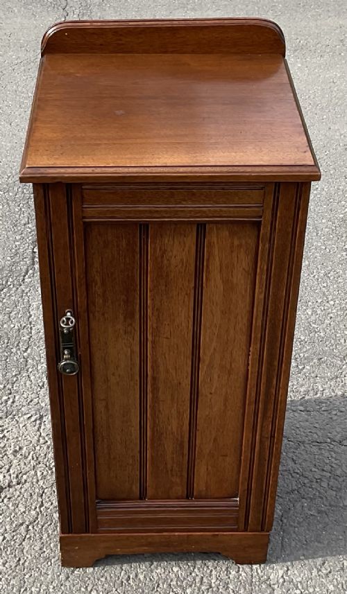 Edwardian Mahogany Bedside Cabinet