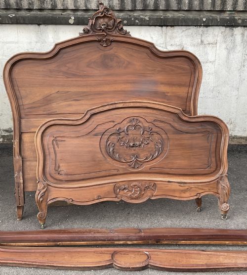 Victorian Mahogany Double Bed