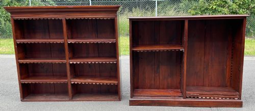 VICTORIAN MAHOGANY LIBRARY BOOKCASE - ADDITIONAL PHOTO 3