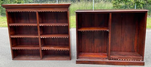 VICTORIAN MAHOGANY LIBRARY BOOKCASE - ADDITIONAL PHOTO 5