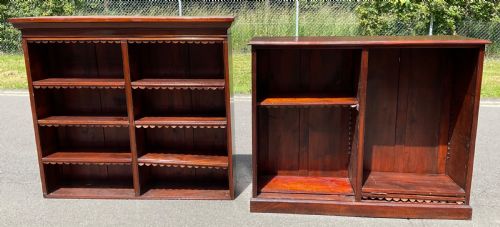 VICTORIAN MAHOGANY LIBRARY BOOKCASE - ADDITIONAL PHOTO 8