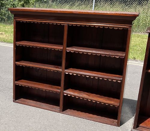 VICTORIAN MAHOGANY LIBRARY BOOKCASE - ADDITIONAL PHOTO 9