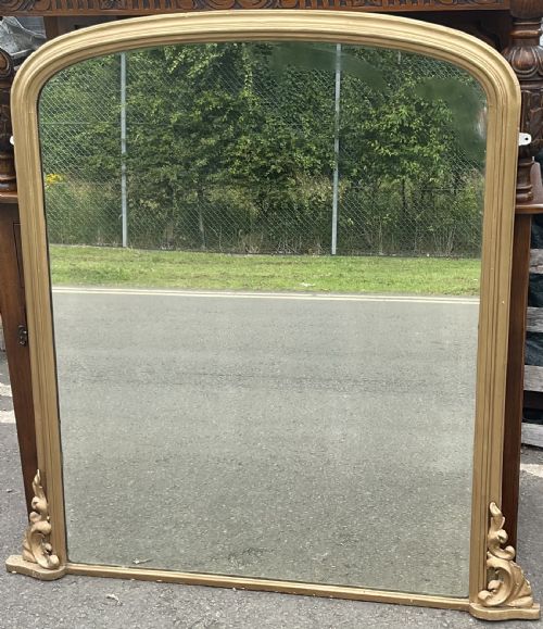 Victorian Gilt Overmantel Mirror
