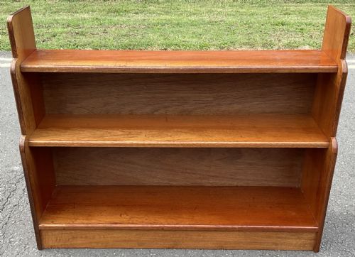 Mahogany Open Bookshelves
