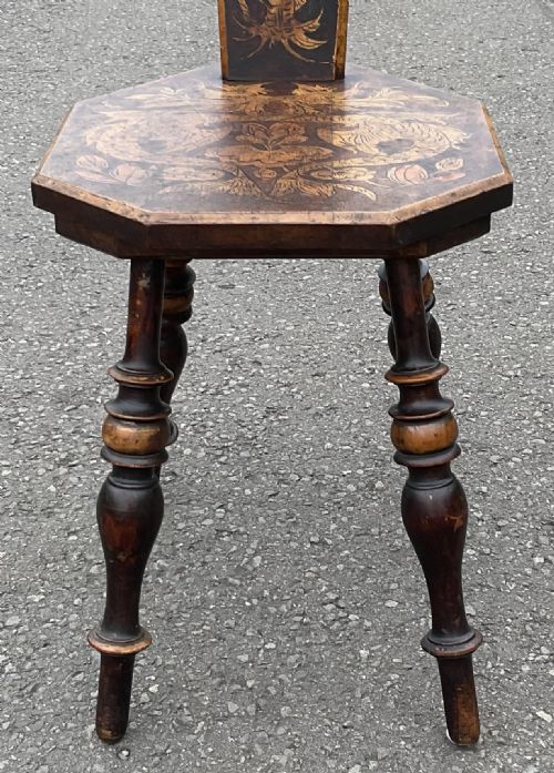 WALNUT SPINNING CHAIR - ADDITIONAL PHOTO 10