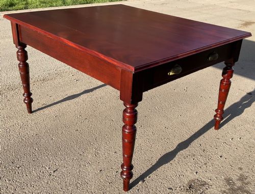 VICTORIAN MAHOGANY DINING TABLE - ADDITIONAL PHOTO 8