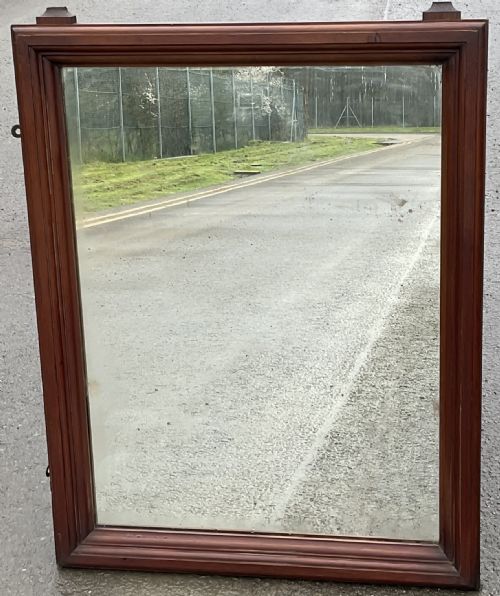 VICTORIAN HEAVY QUALITY HANGING WALL MIRROR - ADDITIONAL PHOTO 1