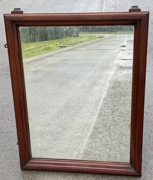 VICTORIAN HEAVY QUALITY HANGING WALL MIRROR - ADDITIONAL PHOTO 4