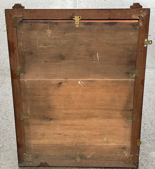 VICTORIAN HEAVY QUALITY HANGING WALL MIRROR - ADDITIONAL PHOTO 5