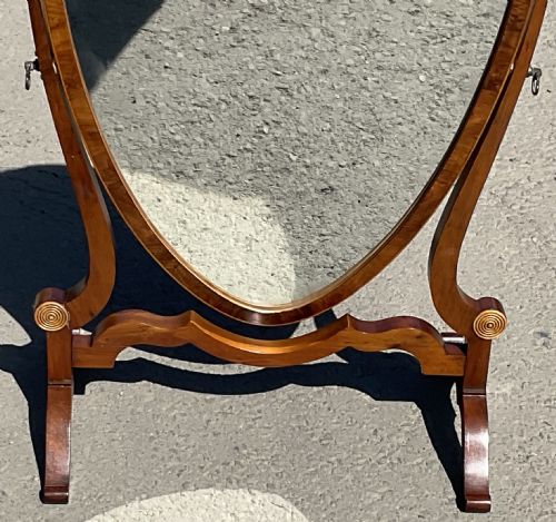 GEORGIAN YEW DRESSING MIRROR - ADDITIONAL PHOTO 4