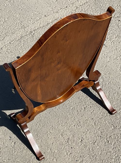 GEORGIAN YEW DRESSING MIRROR - ADDITIONAL PHOTO 7