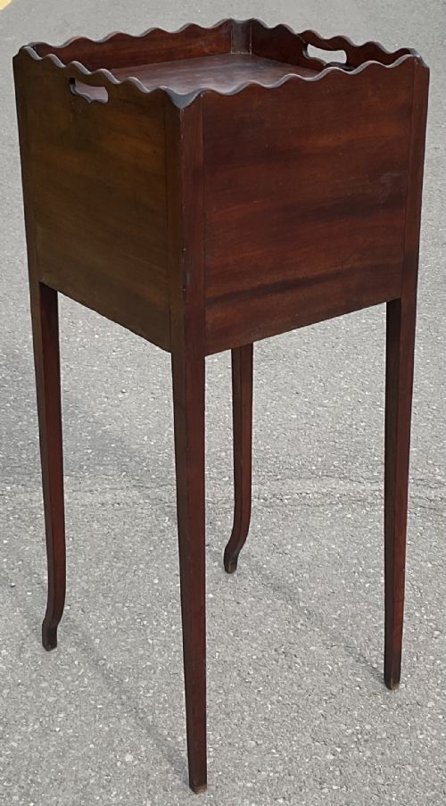 GEORGIAN MAHOGANY POT CUPBOARD - ADDITIONAL PHOTO 5