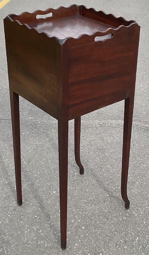 GEORGIAN MAHOGANY POT CUPBOARD - ADDITIONAL PHOTO 6