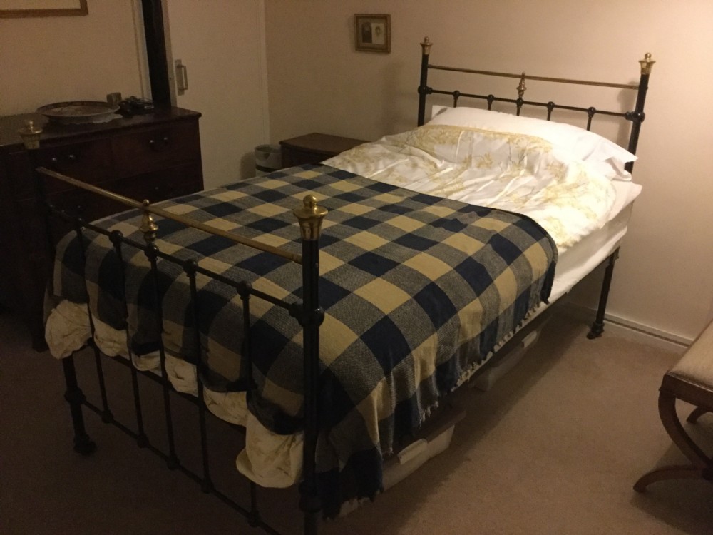 Victorian Brass & Iron 3’6” Bed  View II
