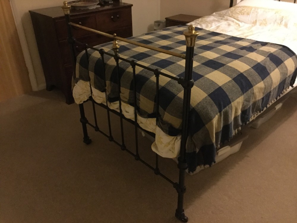 Victorian Brass & Iron 3’6” Bed  View III