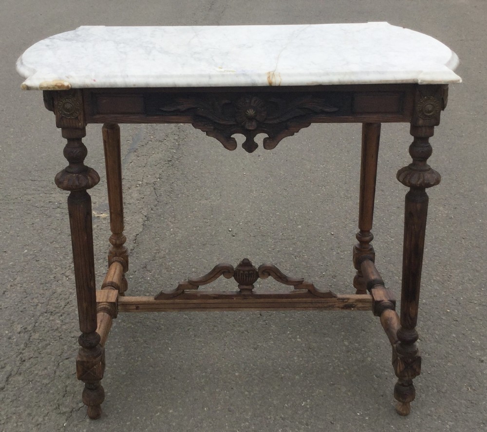Victorian Marble Top Centre Table 