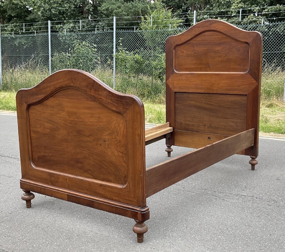 Victorian Mahogany Single Bed View VI
