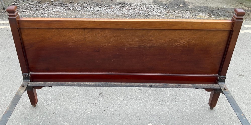 Edwardian Mahogany Double Bed View VIII
