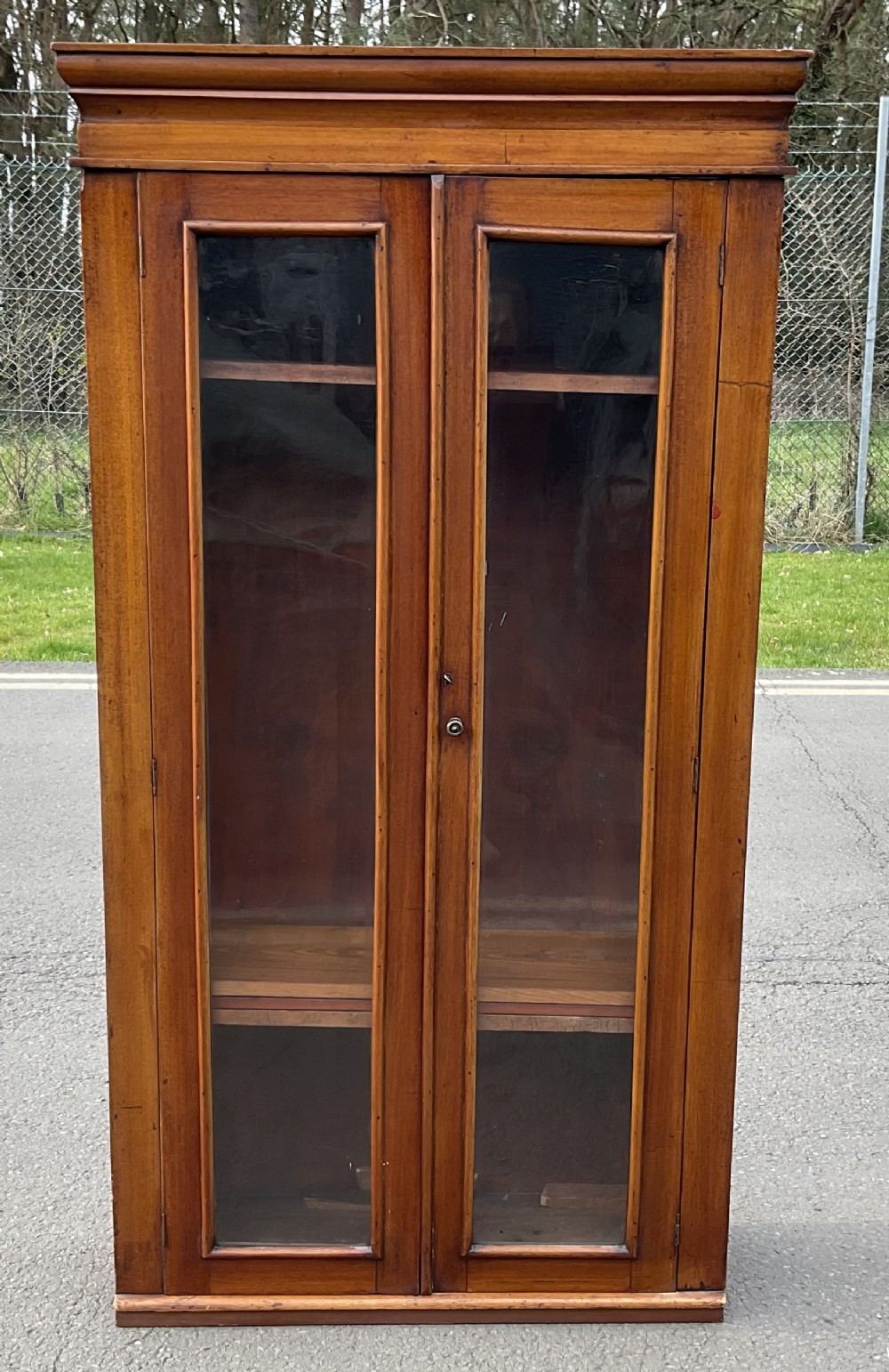 Victorian Tall Mahogany Bookcase