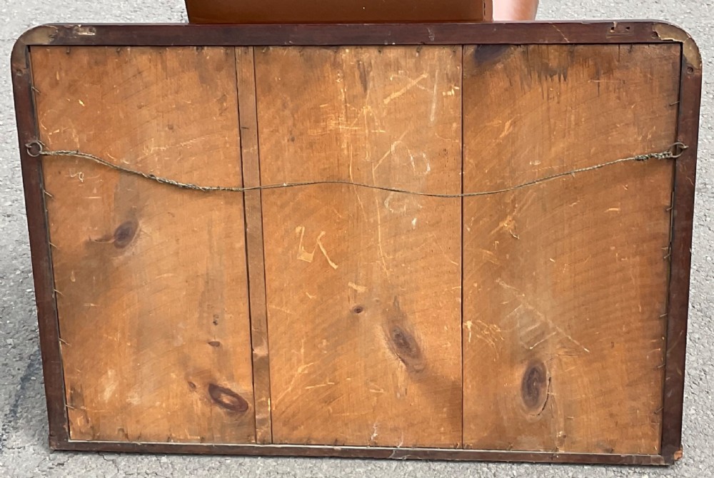 Edwardian Mahogany Overmantel Mirror  View VIII