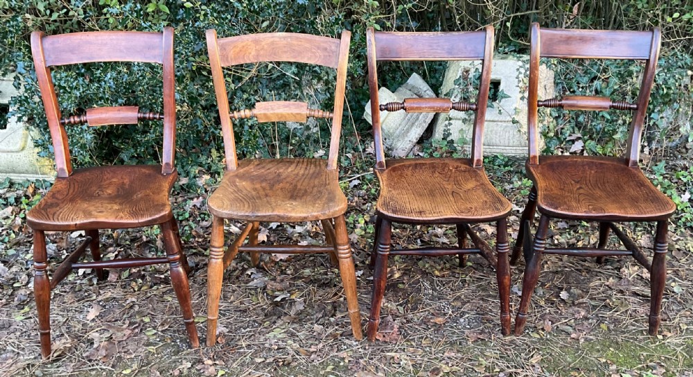 Four Elm Seated Kitchen Chairs 