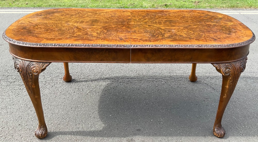 Walnut Extending Dining Table to Seat Ten 