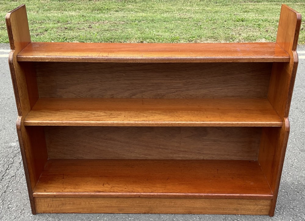 Mahogany Open Bookshelves