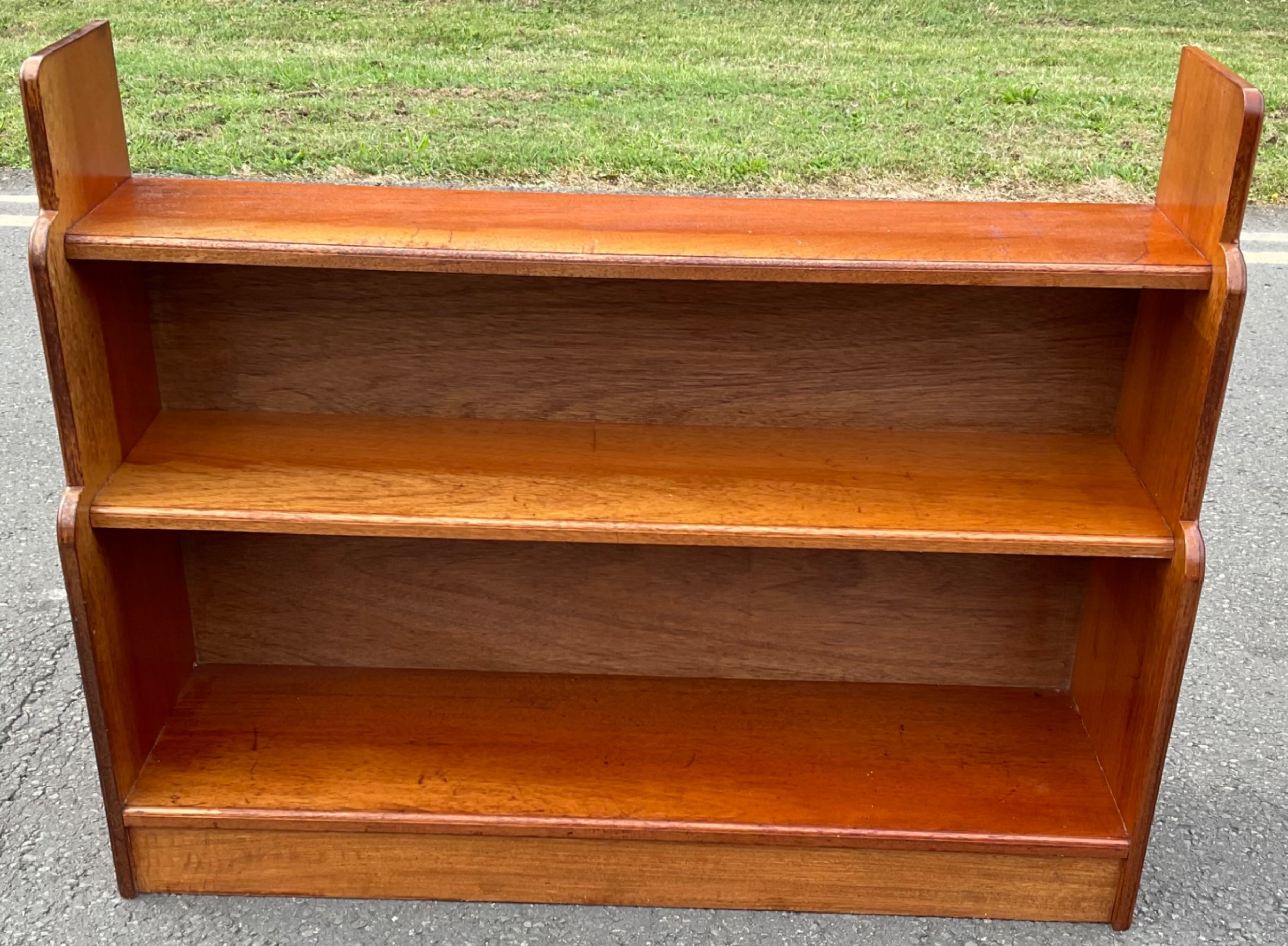Mahogany Open Bookshelves Mahogany Open Bookshelves