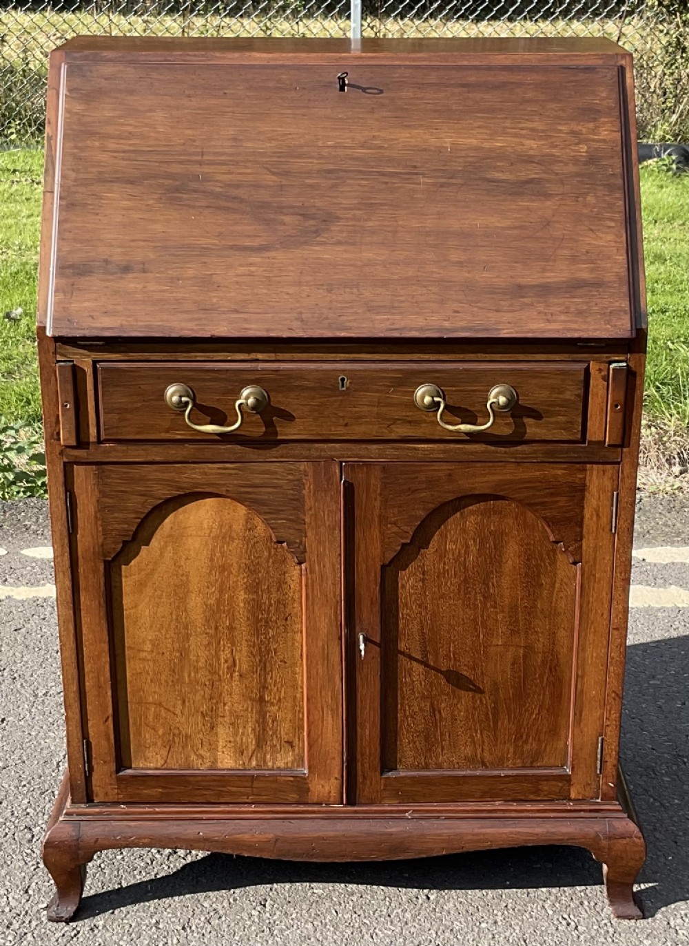 Edwardian Mahogany Writing Bureau 