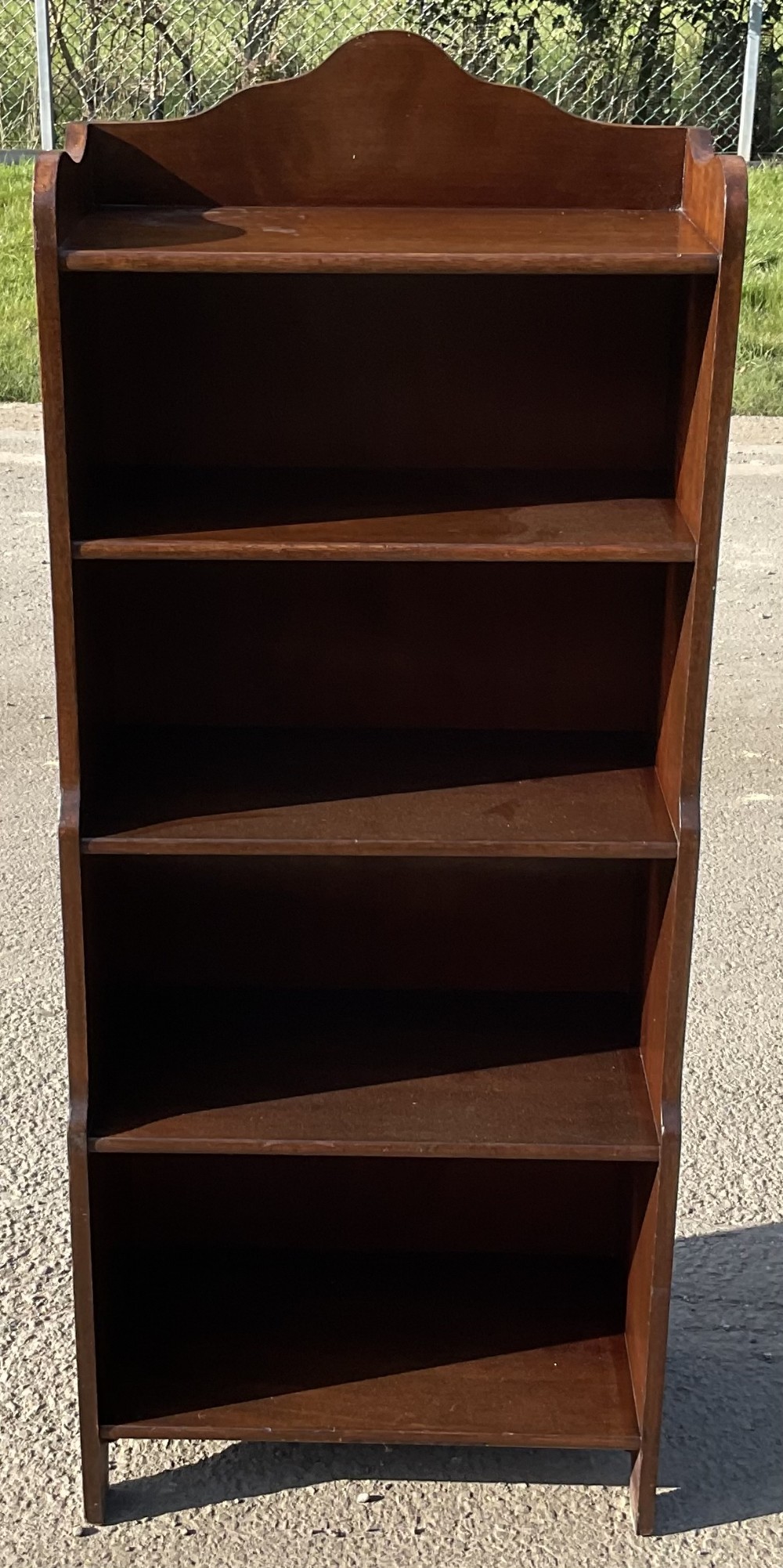 Mahogany Open Bookcase by Waring & Gillow
