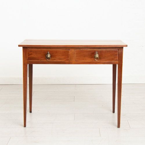 Georgian Mahogany Side Table Stamped Wh C.1780
