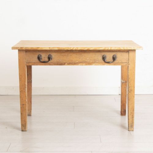 english pine pantry table c1900 - CATEGORY: ANTIQUE TABLES - DATED 1900