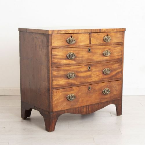 ANTIQUE CHEST OF DRAWERS IN WALNUT - ADDITIONAL PHOTO 1