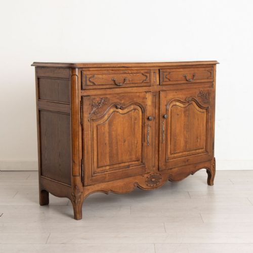 LATE 19TH CENTURY FRENCH OAK DRESSER BASE - ADDITIONAL PHOTO 2