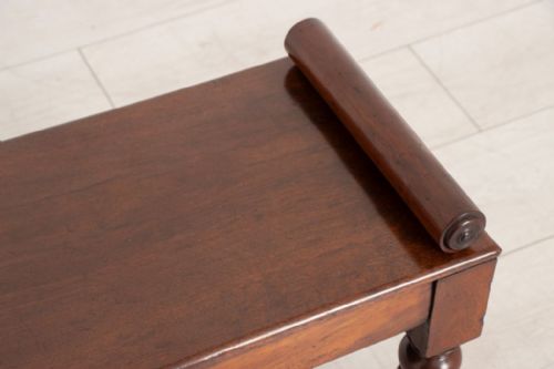 WILLIAM IV MAHOGANY WINDOW SEAT C1830 - ADDITIONAL PHOTO 2