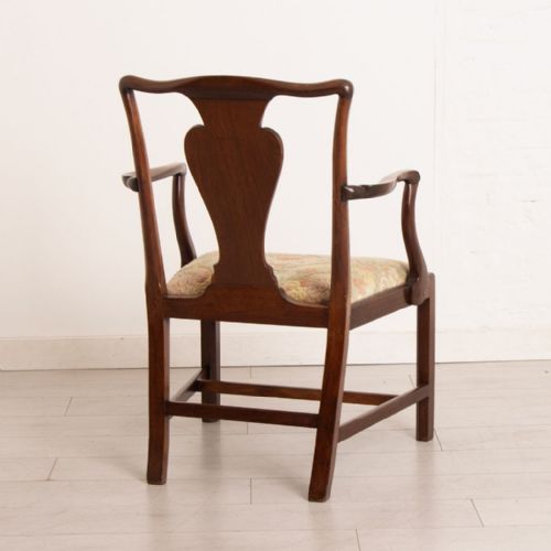 GEORGIAN MAHOGANY ARMCHAIR C1780 - ADDITIONAL PHOTO 2