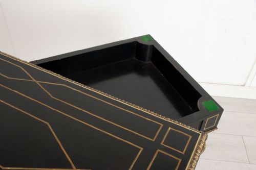 19TH CENTURY EBONISED ORMOLU GAMES TABLE - ADDITIONAL PHOTO 6