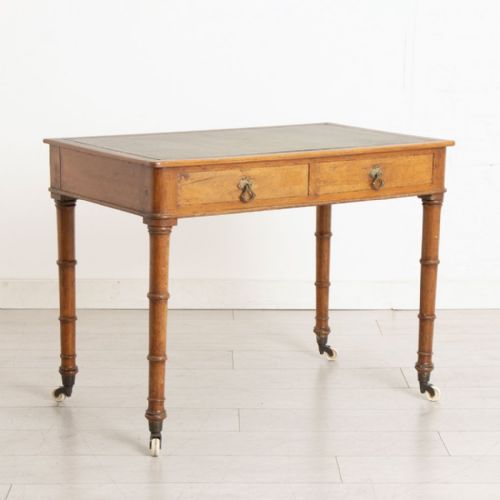 small table on castors by heals - CATEGORY: ANTIQUE TABLES - DATED 1910
