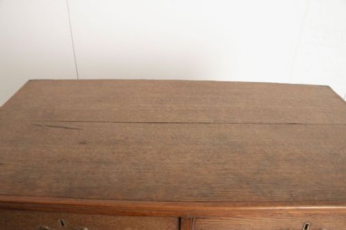 18TH CENTURY COUNTRY OAK CHEST OF DRAWERS - ADDITIONAL PHOTO 4
