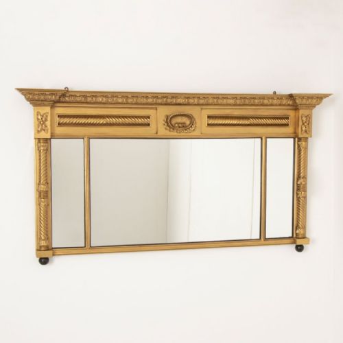 regency gilt mirror c1820 - CATEGORY: ANTIQUE MIRRORS - DATED 19TH CENTURY