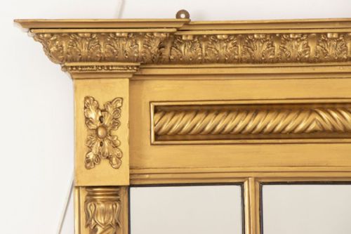 REGENCY GILT MIRROR C1820 - ADDITIONAL PHOTO 2