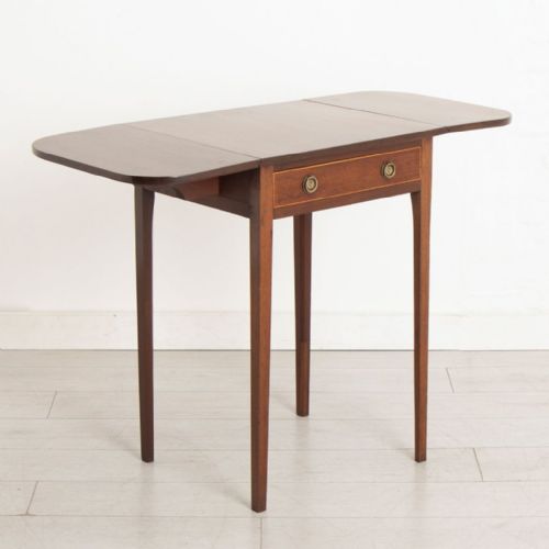 GEORGIAN ANTIQUE MAHOGANY SIDE TABLE C1800 - ADDITIONAL PHOTO 5