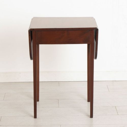 GEORGIAN ANTIQUE MAHOGANY SIDE TABLE C1800 - ADDITIONAL PHOTO 6