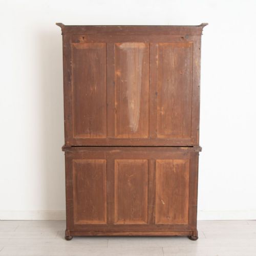 ANTIQUE VICTORIAN MAHOGANY OPEN BOOKCASE C1860 - ADDITIONAL PHOTO 3
