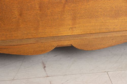 ARTS CRAFTS OAK DRESSING CHEST BY GEORGE WALTON - ADDITIONAL PHOTO 4
