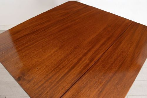 ANTIQUE PEMBROKE MAHOGANY SOFA TABLE - ADDITIONAL PHOTO 5