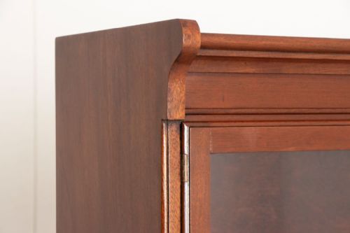 SECTIONAL MAHOGANY BOOKCASE BY MINTY OF OXFORD C1910 - ADDITIONAL PHOTO 5
