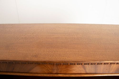 ANTIQUE OPEN BOOKCASE IN OAK WALNUT WITH THREE ADJUSTABLE SHELVES C1890 - ADDITIONAL PHOTO 1