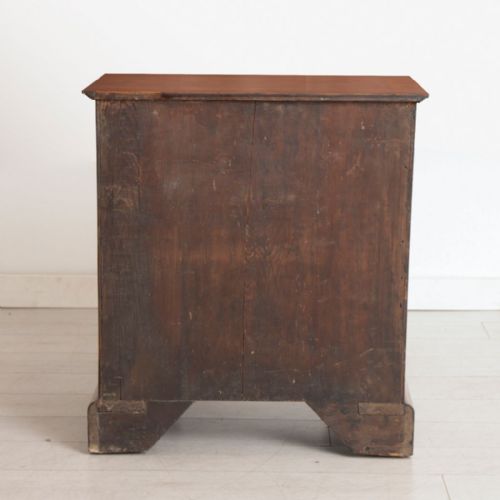 ANTIQUE EDWARDIAN INLAID CHEST OF DRAWERS - ADDITIONAL PHOTO 7