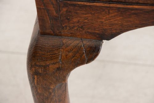 GEORGIAN OAK DRESSER BASE WITH FOUR DRAWERS - ADDITIONAL PHOTO 5